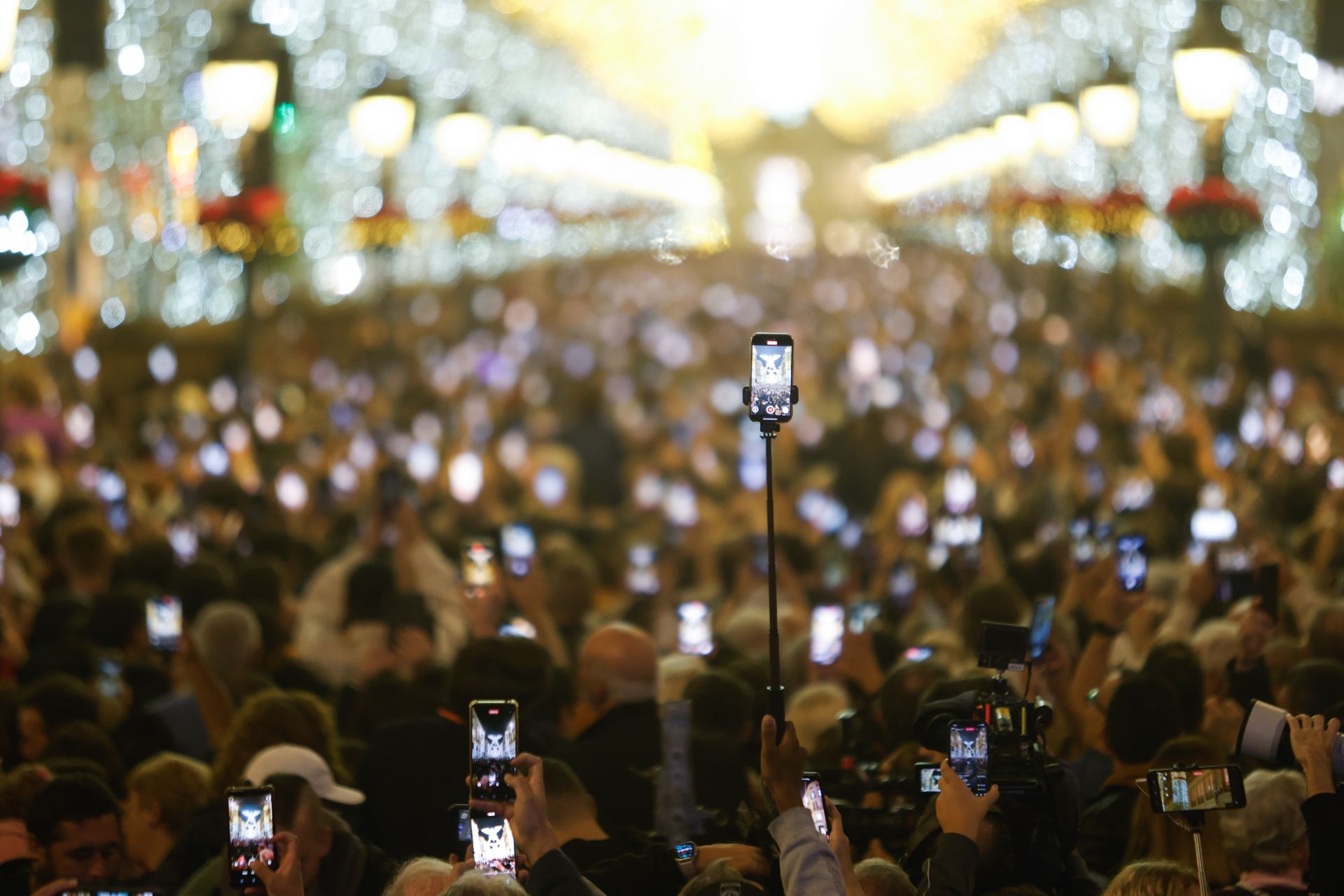 Malaga&#039;s big Christmas switch-on - in pictures